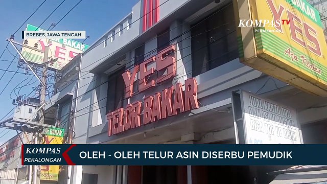 Diburu Pemudik, Telur Asin Jadi Oleh-oleh Utama