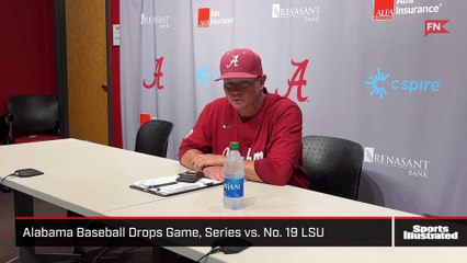Alabama Baseball Drops Game, Series vs No. 19 LSU