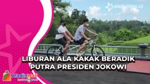 Liburan Ala Kakak Beradik Putra Presiden Jokowi