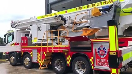 New aerial fire truck unveiled  |  May 2022  |  Illawarra Mercury