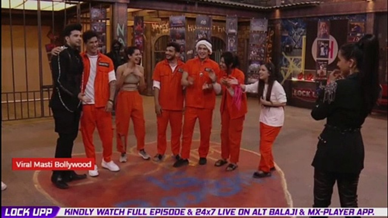 Lock Upp Karan Kundrra Aur Tejasswi Prakash Ke Sath Qaidiyon Ne Dawat Ka Maza Liya, Lock Upp Episod