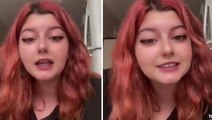 Geçim sıkıntısı yaşadıklarını söyleyen genç kızın paylaştığı video sosyal medyayı ikiye böldü