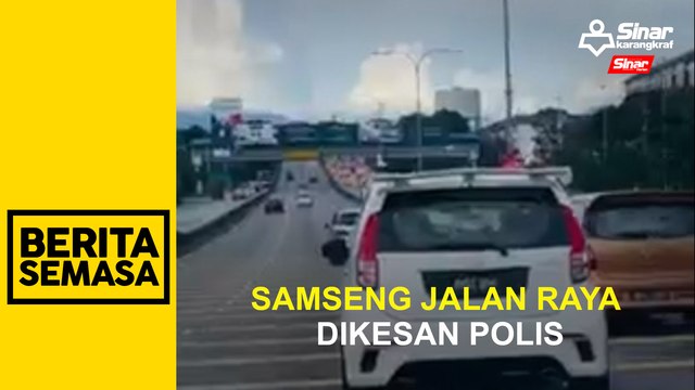 Samseng jalan raya dikesan polis