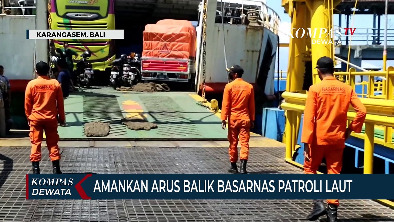 Amankan Arus Balik, Basarnas Patroli Laut
