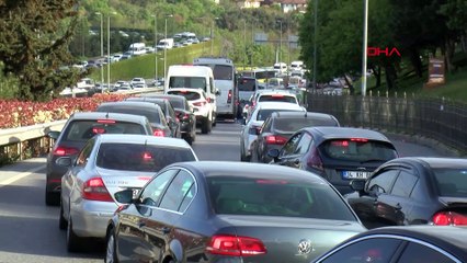 İstanbul’da yeni haftanın sabahında bunaltan trafik