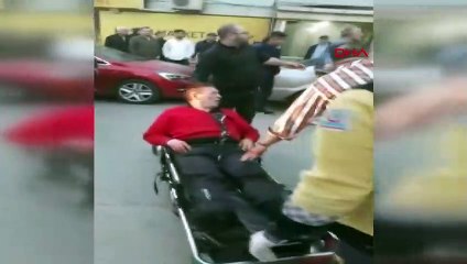 Serbest bırakılır bırakılmaz hastanelik oldu