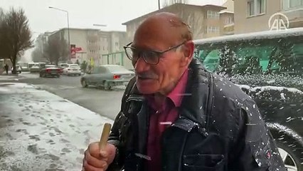 Ardahan mayıs ayında beyaza büründü