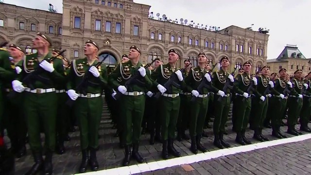 انطلاق احتفالات عيد النصر في روسيا بحضور الرئيس بوتين #العربية