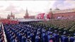 Putin arrives at Victory Day Event on Moscow's Red Square