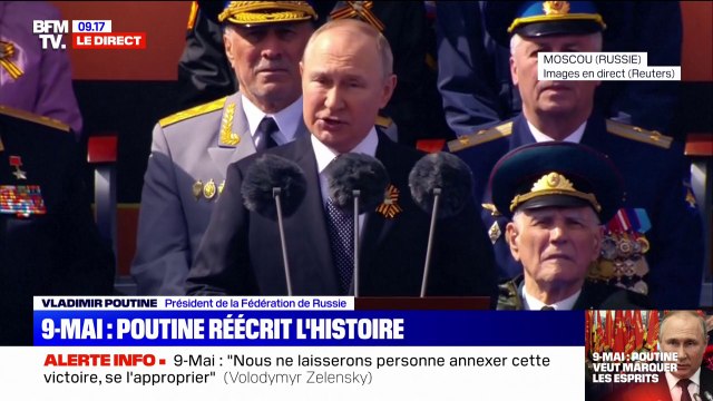 Vladimir Poutine: Il faut faire tout ce que nous pouvons pour qu'une guerre globale ne se reproduise pas