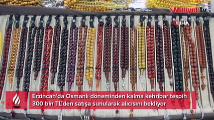 Gramı 26 dolar! Daire fiyatına kehribar tespih