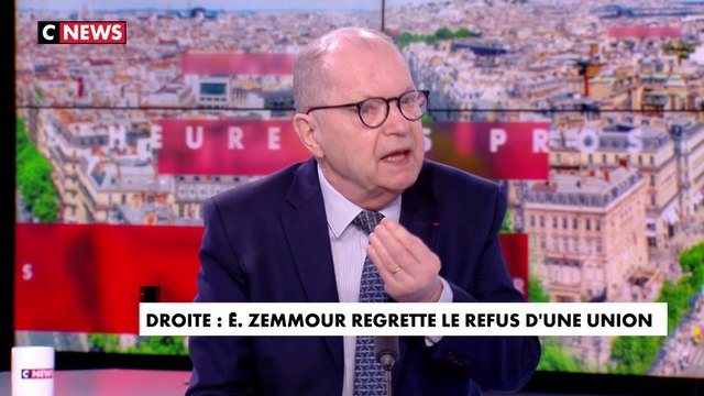 Philippe Bilger : «Éric Zemmour est un mélange de brutalité et de naïveté, il n’est plus très bien placé pour réclamer cette union des droites après avoir traîné dans la boue le Rassemblement National»