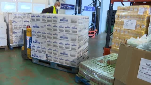 Los bancos de alimentos alertan: Las estanterías se nos vacían, la demanda aumenta y las donaciones bajan