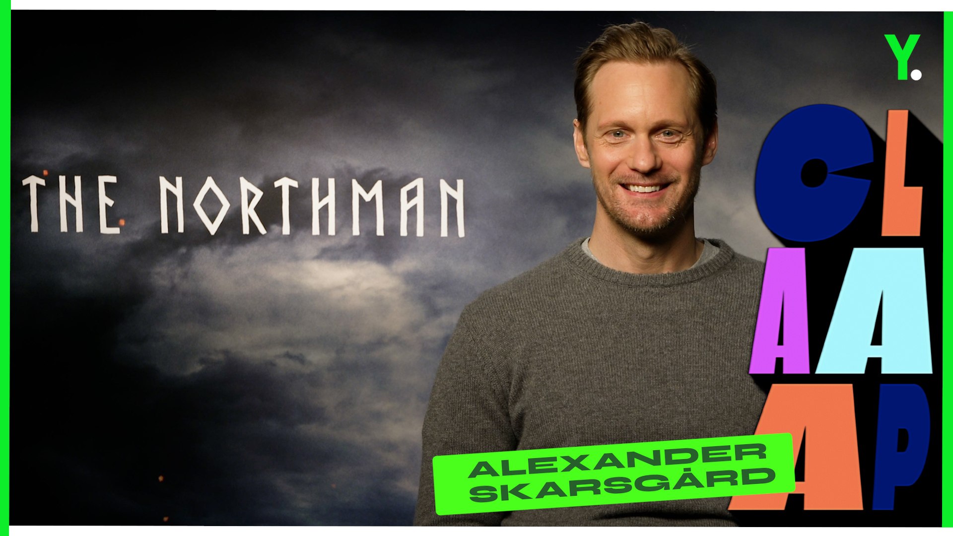The Northman : l'interview Clap d'Alexander Skarsgård - Vidéo Dailymotion