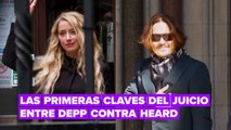 Ya se han dado las primeras declaraciones en el juicio por difamación entre Johnny Depp y Amber Heard