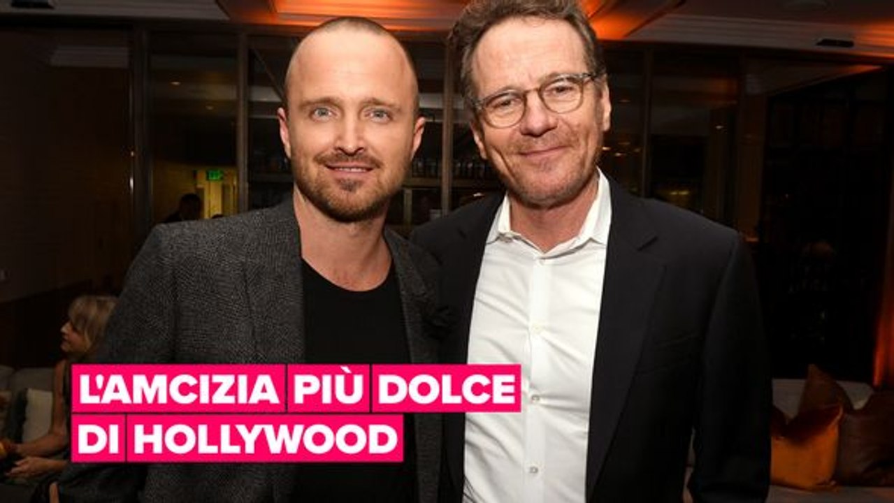 Aaron Paul ha chiesto a Bryan Cranston di essere il padrino di suo figlio