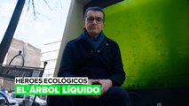 Árboles líquidos que limpian el aire de polución