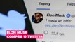 Elon Musk compra oficialmente o Twitter