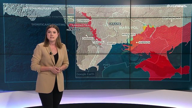 Украина: карта боевых действий