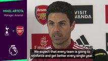 Arsenal must match City's level - Arteta on Haaland signing