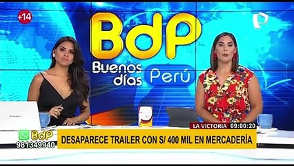 Empresario perdió rastro del GPS: su chofer desaparece con 400 mil soles en mercadería