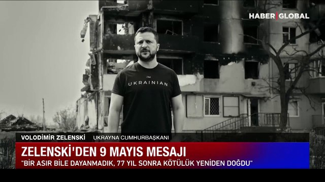 Zelenski'den 9 Mayıs Zafer Günü mesajı: Yeni bir zafer için savaşıyoruz