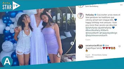 Laeticia Hallyday à peine reconnaissable sur le cliché déchirant de sa fille Joy pour la Fête des mè