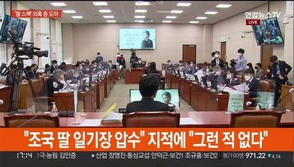 한동훈 청문회, '검수완박' 격돌…조국수사 공방도