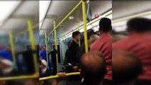 Bursa’da metrodaki kavga gündem oldu! ‘Sigara içen şahıs Suriyeli’ iddialarına Valilikten açıklama geldi