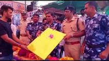 रेपिड एक्शन फोर्स व पुलिसकर्मियों ने ग्रामीणों से पाया सम्मान, दिया शांति व सुरक्षा का भरोसा