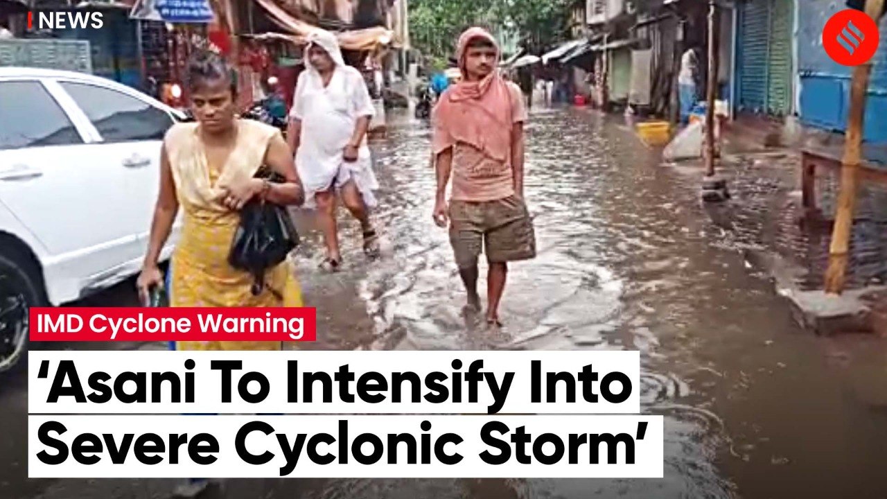 Rain Batters Kolkata As Cyclone Asani Intensifies