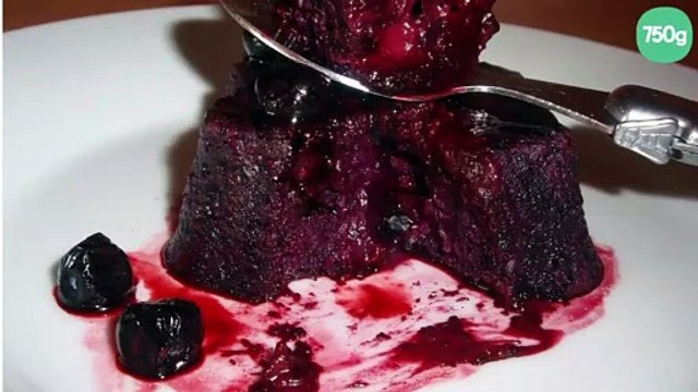 Fondant aux myrtilles