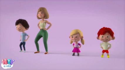 Bütün Aile şarkısı  Çoçuk Şarkıları Dans