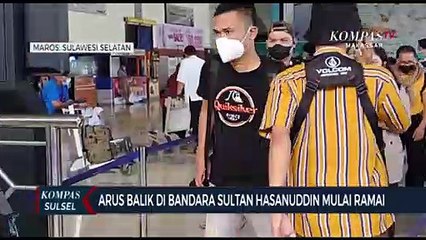 Arus Balik Di Bandara Sultan Hasanuddin Mulai Ramai