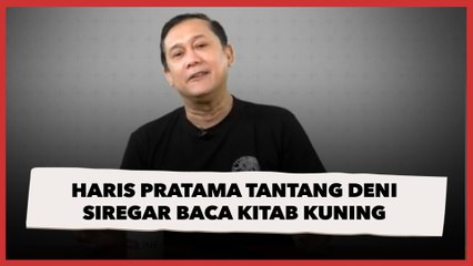 Kerap Bikin Gaduh Soal Agama, Haris Pratama Tantang Deni Siregar Baca Kitab Kuning