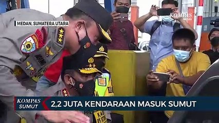 Download Video: 2,2 Juta Kendaraan Masuk Sumatera Utara Pada Musim Mudik Lebaran