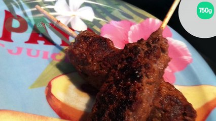Kefta au bœuf : brochettes libanaises !