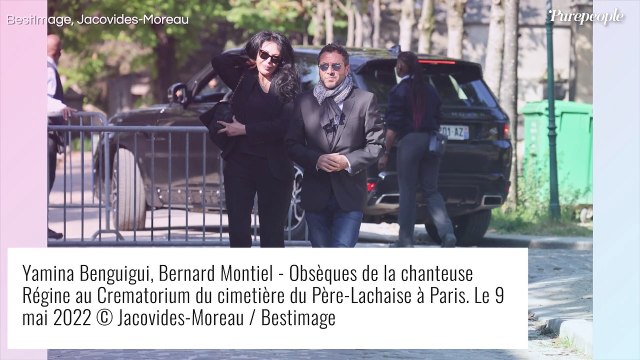 Obsèques de Régine : Marc Lavoine et son ex-femme Sarah Poniatowski réunis, dans l'émotion