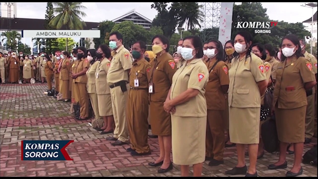 Pemkot Ambon Tingkatkan Disiplin, ASN Tidak Ikut Apel Perdana Siap Terima Sanksi