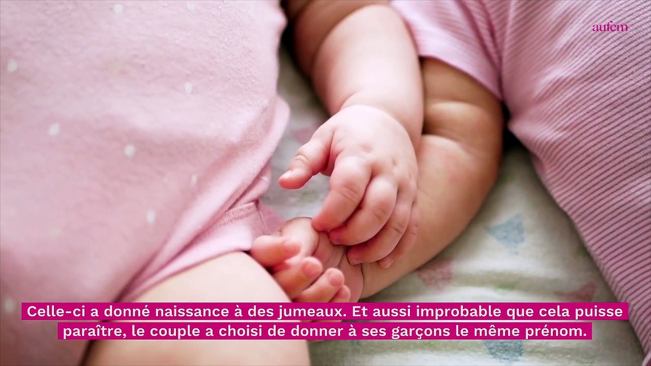 Des parents appellent leurs jumeaux par le même prénom ... qui est aussi leur nom de famille