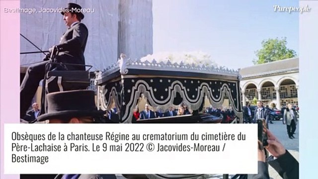 Obsèques de Régine : Sa petite-fille Daphné digne avec son mari et la famille