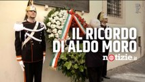 Aldo Moro ucciso dalle Brigate Rosse 44 anni fa: Mattarella depone corona di fiori in via Caetani