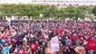 المئات يتظاهرون في تونس دعما للرئيس سعيد وقراراته