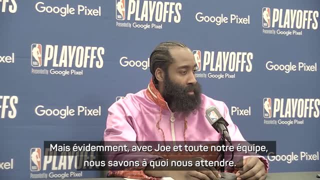 Sixers - Harden: Nous sommes enfin en train de nous positionner dans cette série