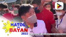 Presidential candidate Bongbong Marcos at pamilya, maagang bumoto sa Ilocos Norte; Mayor Sara, sa Davao City bumoto