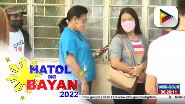 VP Leni Robredo, halos dalawang oras pumila bago nakaboto; Sen. Pangilinan, magpapahinga muna matapos ang halalan