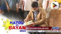 Sen. Pacquiao, bumoto na sa Kiamba Central SPED Center; Lito Atienza, bumoto sa Rafael Palma Elementary School