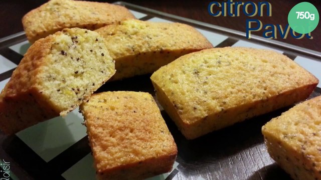Mini Cake citron Pavot