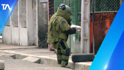 Artefacto explosivo fue lanzado a una vivienda en Bastión Popular