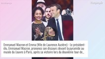 Emmanuel Macron : Enorme câlin des petites-filles de Brigitte Macron pour leur 